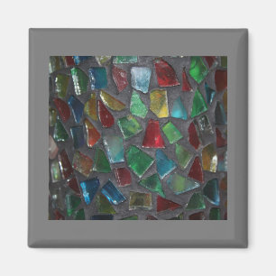 Glas-in-loodmagneet Magneet