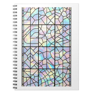 Glas-in-loodramen notitieboek