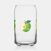 Glas met appel (Links)