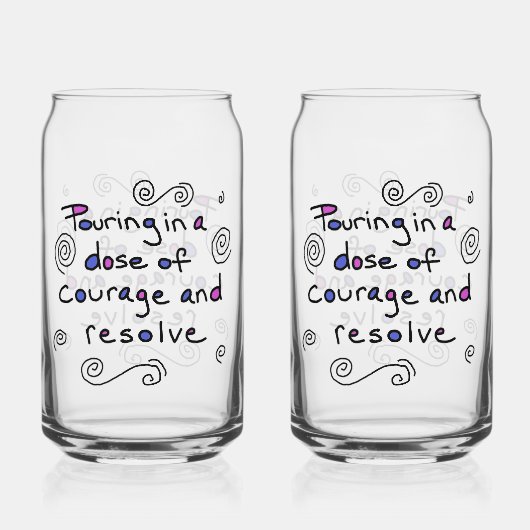 Glas met een dosis moed (Voorkant)