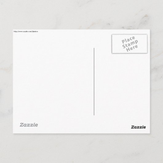 Glas met water en droog ijs briefkaart (Achterkant)