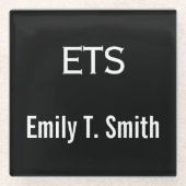 Glas Onderzetter (Voorkant)