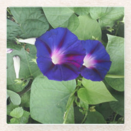 Glas Onderzetter met Floral Afbeelding Glazen Onderzetter