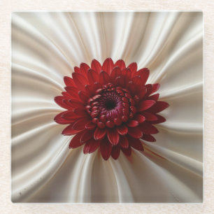 Glas onderzetter met Japanse kleuren Glazen Onderzetter