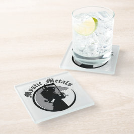 Glas Onderzetter - Mystieke Metalen