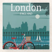Glas Onderzetters - Londen Engeland VK (Voorkant)