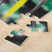 Glas Raket Legpuzzel (Zijkant)