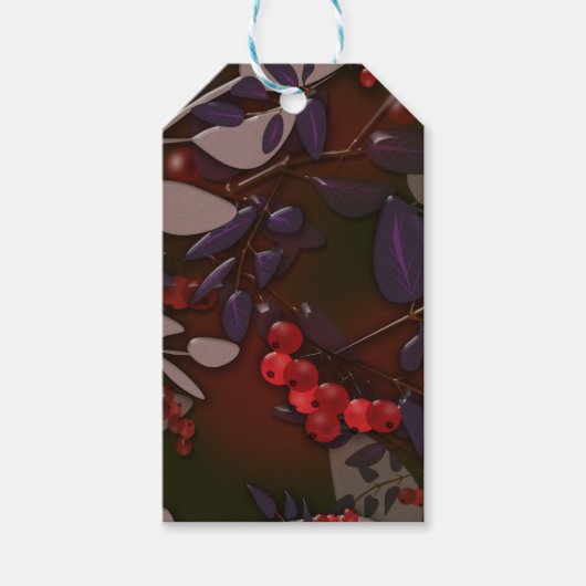 Glas, Rowan, bos van Rowan Cadeaulabel (Voorkant)