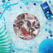 Glas, Rowan, bos van Rowan Papieren Bordje (Feest)