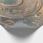 Glas sierontwerp kunst cadeaupapier (Hoek)