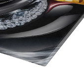 Glas snijplank met Duitsland Kleuren (Hoek)