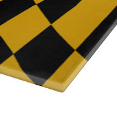 Glas snijplank met Vlag van Maryland, USA (Hoek)