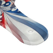 Glas snijplank paddle Franse Kleuren (Hoek)