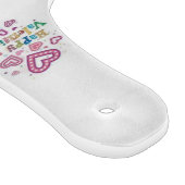 Glas snijplank Valentijnsdag sneeuwman (Hoek)