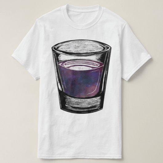 glas t-shirt (Design voorkant)