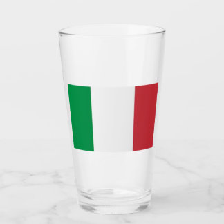 Glas Tumbler Italië Vlag 16 oz