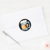 Glas van Bier Stickers (Envelop)