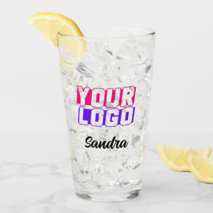 Glas van de Pint van de Logo van de douane met Uw 