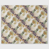 GLAS VAN WITTE WIJN, OUDE DRUIVENVINEYARD CADEAUPAPIER (Vlak)