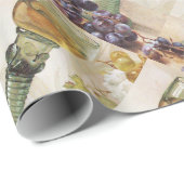 GLAS VAN WITTE WIJN, OUDE DRUIVENVINEYARD CADEAUPAPIER (Rol Hoek)