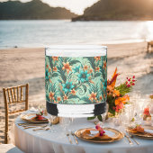 glas voor tropische iriserende rotsen