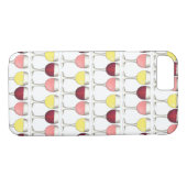 Glas witte rode bril Winery Wine Lover Case-Mate iPhone Case (Achterkant (Horizontaal))