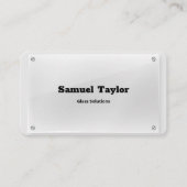 glasbedrijf visitekaartje (Voorkant)