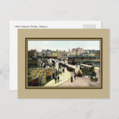  Glasgow Bridge Glasgow Schotland Briefkaart (Voorkant / Achterkant)