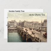 Glasgow Bridge, Glasgow, Schotland Briefkaart (Voorkant / Achterkant)