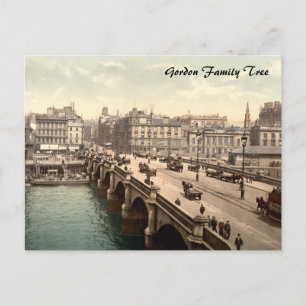 Glasgow Bridge, Glasgow, Schotland Briefkaart