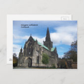 GLASGOW CATHDRAL - Schotland Briefkaart (Voorkant / Achterkant)