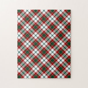 Glasgow Clan Tartan Schotse Ruitpatroon Legpuzzel