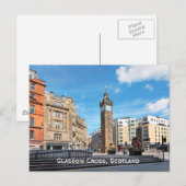 Glasgow Cross, Schotland Briefkaart (Voorkant / Achterkant)