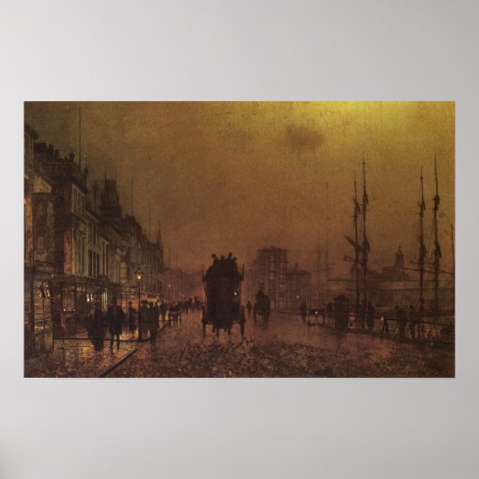 Glasgow Docks Poster (Voorkant)