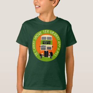 Glasgow Dubbeldeckerbus T-shirt