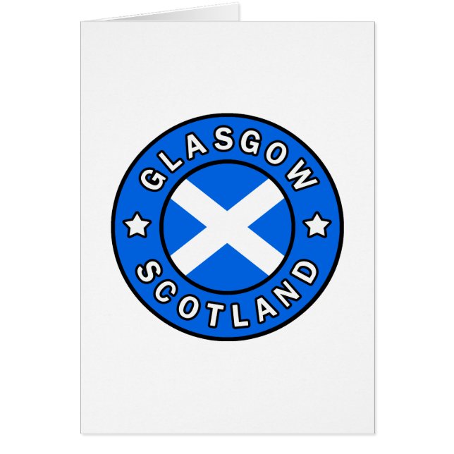 Glasgow Écosse (Devant)