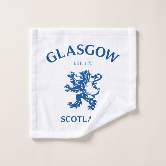 GLASGOW, ÉCOSSE (Gant de toilette)