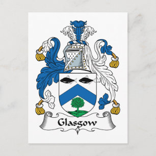 Glasgow Family Crest Briefkaart