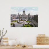 Glasgow George Square Poster (Keuken)