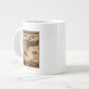 Glasgow Hot Air ballon Circus Theater Poster Extra Grote Mok