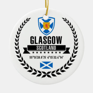 Glasgow Keramisch Ornament