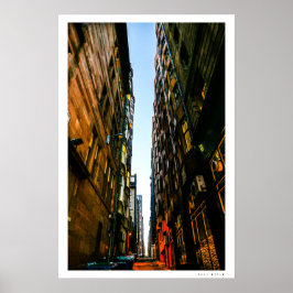 Glasgow Lane Poster