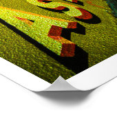 Glasgow Lane Poster (Hoek)