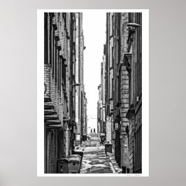 Glasgow Lane Poster
