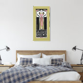 Glasgow Mackintosh School Canvas Afdruk (Insitu (Slaapkamer))