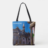 Glasgow "Message bag" Canvas tas (Achterkant)