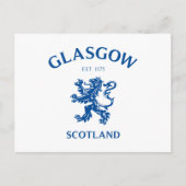 GLASGOW, SCHOTLAND BRIEFKAART (Voorkant)