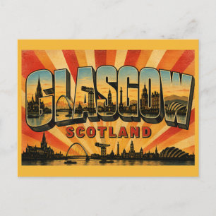Glasgow Schotland Clyde Arc Briefkaart