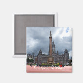 Glasgow, Schotland Magneet (Voorkant / Achterkant)