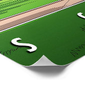 Glasgow, Schotland Poster (Hoek)